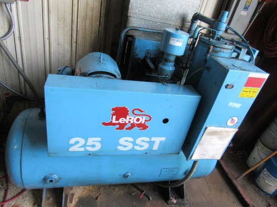 LEROI 25 SST AIR COMPRESSOR, 25 HP. NO DUCT WORK INCLUDED!