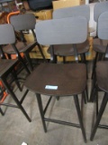 (2) BISTRO STYLE CHAIRS. MADE IN ITALY