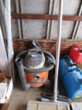 RIDGID 9 GALLON SHOP VAC AND ETC