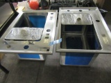 (2) (NEW) STAINLESS STEEL COMMERCIAL SINKS