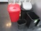 LOT OF WASTEBASKETS