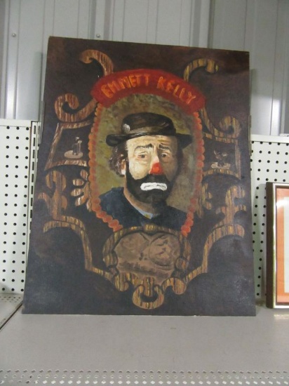 EMMETT KELLY PAINTING