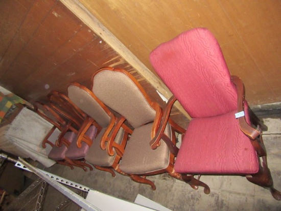 5 ASSORTED DINING ROOM CHAIRS