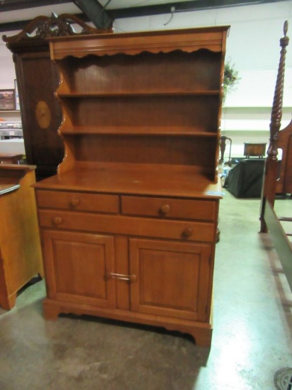 OPEN SHELF HUTCH