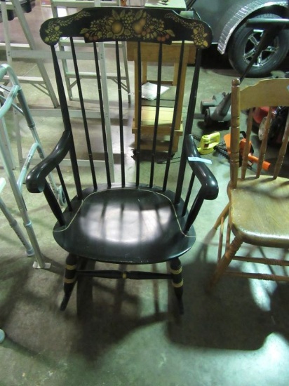 HITCHCOCK STYLE ROCKING CHAIR