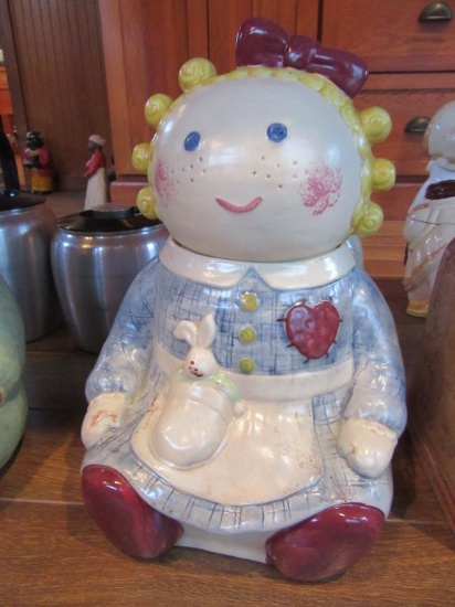 TREASURE CRAFT "SUGAR" CERAMIC COOKIE JAR