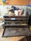 INDUSTRIAL-STYLE CABINET WITH CHISELS. WRENCHES. DRILL BITS. SAW BLADES. PU