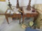 2 MARBLELIKE TOP END TABLES