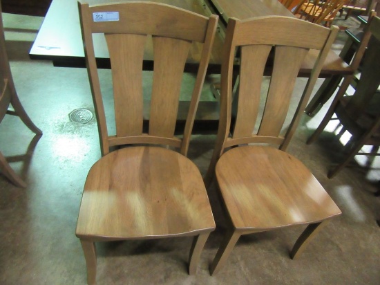 2 NEW KOUNTRY KNOB DINING ROOM CHAIRS