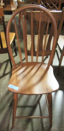 NEW OAK BARSTOOL