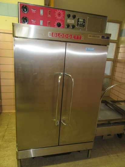 BLODGETT ELECTRIC CONVECTION OVEN WITH ONE CART