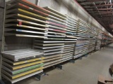 LOT OF SHELVING WITH EXTRA PARTS