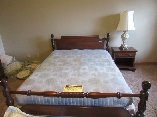 PENNSYLVANIA HOUSE CHERRY BED, CHEST, DRESSER/MIRROR, NIGHTSTAND