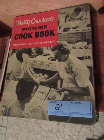 BETTY CROCKER'S PICTURE COOKBOOK COPYRIGHT 1956