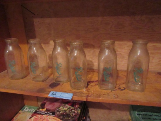 RISHER'S DAIRY WARREN OHIO MILK BOTTLES