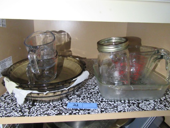 PYREX MEASURING CUPS, BAKING DISHES, AND ETC