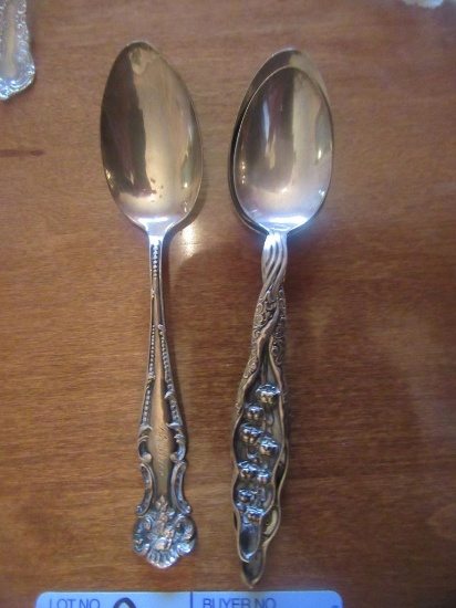 4 STERLING SPOONS