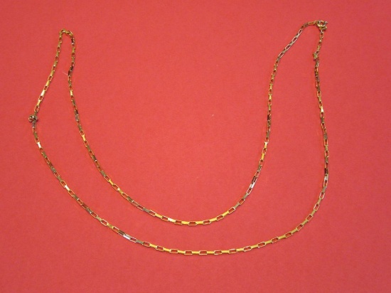 14 KARAT YELLOW GOLD LINK CHAIN