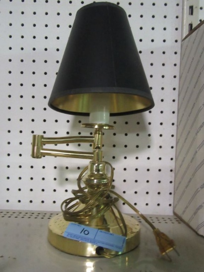 BRASS ADJUSTABLE DESK LAMP