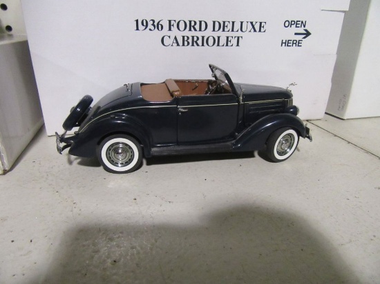 FRANKLIN MINT 1936 FORD DELUXE CABRIOLET