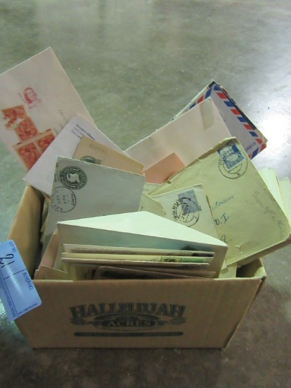 VARIOUS STAMPS ON ENVELOPES