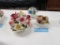 CROWN STAFFORDSHIRE PORCELAIN FLORAL ARRANGEMENT. ROYAL ALBERT FLORAL ARRAN