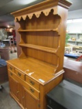 MAPLE OPEN TOP HUTCH