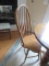 2 SWIVEL WOODEN CHAIRS