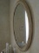 MATCHING LOT 17 TAN AND BEIGE WALL MIRROR