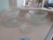 VARIETY OF GLASS BOWLS AND PLATTER