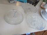 CAKE PLATES AND COOKIE TRAY