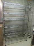 6 SHELF WIRE ROLLABOUT SHELVING
