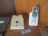 ANSWERING MACHINE AND V TECH CORDLESS TELEPHONE