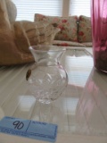 SMALL WATERFORD CRYSTAL VASE