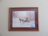 CARRIAGE RIDE WATERCOLOR
