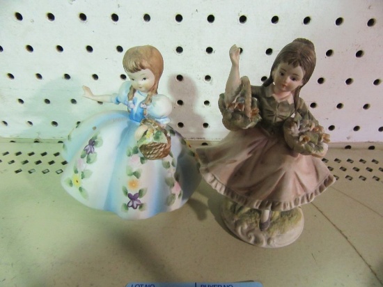 LEFTON CHINA HAND PAINTED FIGURINES