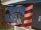STATUE OF LIBERTY GLUED PUZZLE AND AMERICAN FLAG GLUED PUZZLE