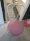 METAL FRAMED VANITY CHAIR