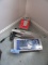 KIRBY 12-VOLT HAND SWEEPER. GARMENT STEAMER. CLOTHES SHAVER PLUS WITH BOX