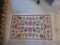 POLYNAISE AREA RUGS. APPROXIMATELY 4' BY 6', 3' BY 2-1/2', AND 2-1/2' BY 2'