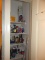 CLOSET OF CLEANING ITEMS, SUPPLIES, AND ETC