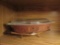 DIVIDED PYREX BAKING DISH WITH LID AND STAND
