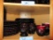 AVON CRANBERRY PLATES AND GLASSES