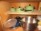 STAINLESS STEEL PAN SET, ELECTRIC CHEF'S WARE SKILLET, AND OTHER PANS