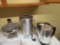 STAINLESS STEEL ICE BUCKET. FOOD WARMER AND ETC