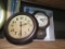 BATTERY POWERED WALL CLOCKS INCLUDING STEARNS & NOBLE AND SPARTUS