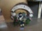 SNOWMAN CHRISTMAS DOOR HANGING WREATH