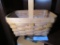 1997 LONGABERGER BASKET WITH INSERT