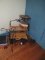 2004 LONGABERGER BASKET PIE SAVER WITH INSERT AND LID. LONGABERGER STANDS,