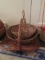 MAGAZINE BASKET AND PAPER PLATE HOLDERS